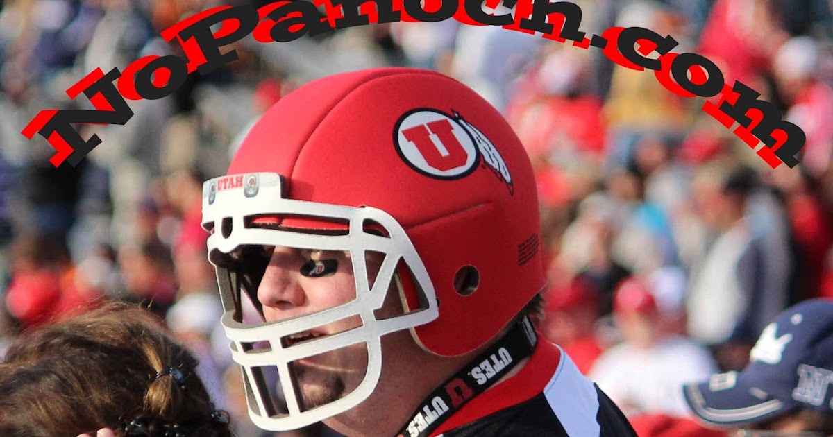 No Panoch University of Utah Football Fan in Sun Bowl 2011