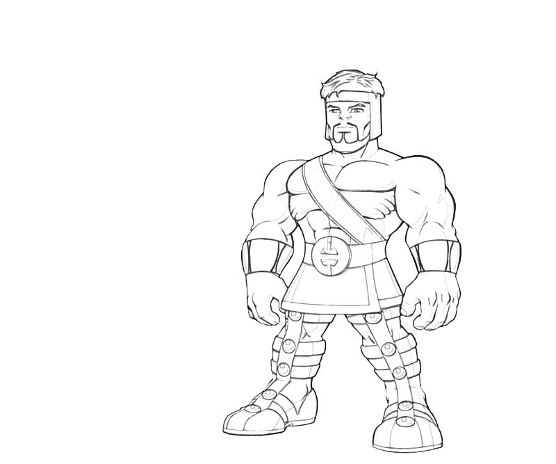Printable Hercules Chibi Coloring Pages printable-hercules-chibi-coloring-pages