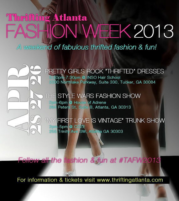 Thrifting Atlanta Fashion Week Thrifting Atlanta Fashion Week