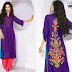 Zahra ahmed New Long Shirts Dresses Collection 2013 For Eid