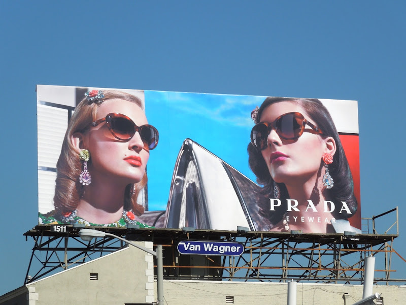 Prada Spring 2012 eyewear billboard