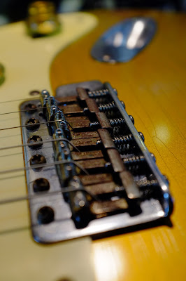 大野楽器オリジナルギター　ストラトポール　レリック　エイジド　ブラスパウダー塗装　クラック