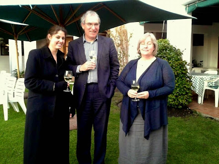 Retha Knoetze, Henry Woudhuysen (Rector of Lincoln College, Oxford), Deborah Woudhuysen