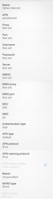 Smart Bro Settings For Android Tablet