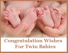 congratulation messages twins