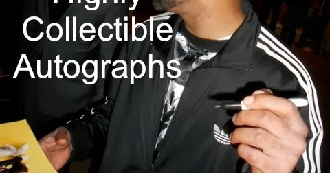 Highly Collectible Autographs: Cheese from The Wire! Method Man!