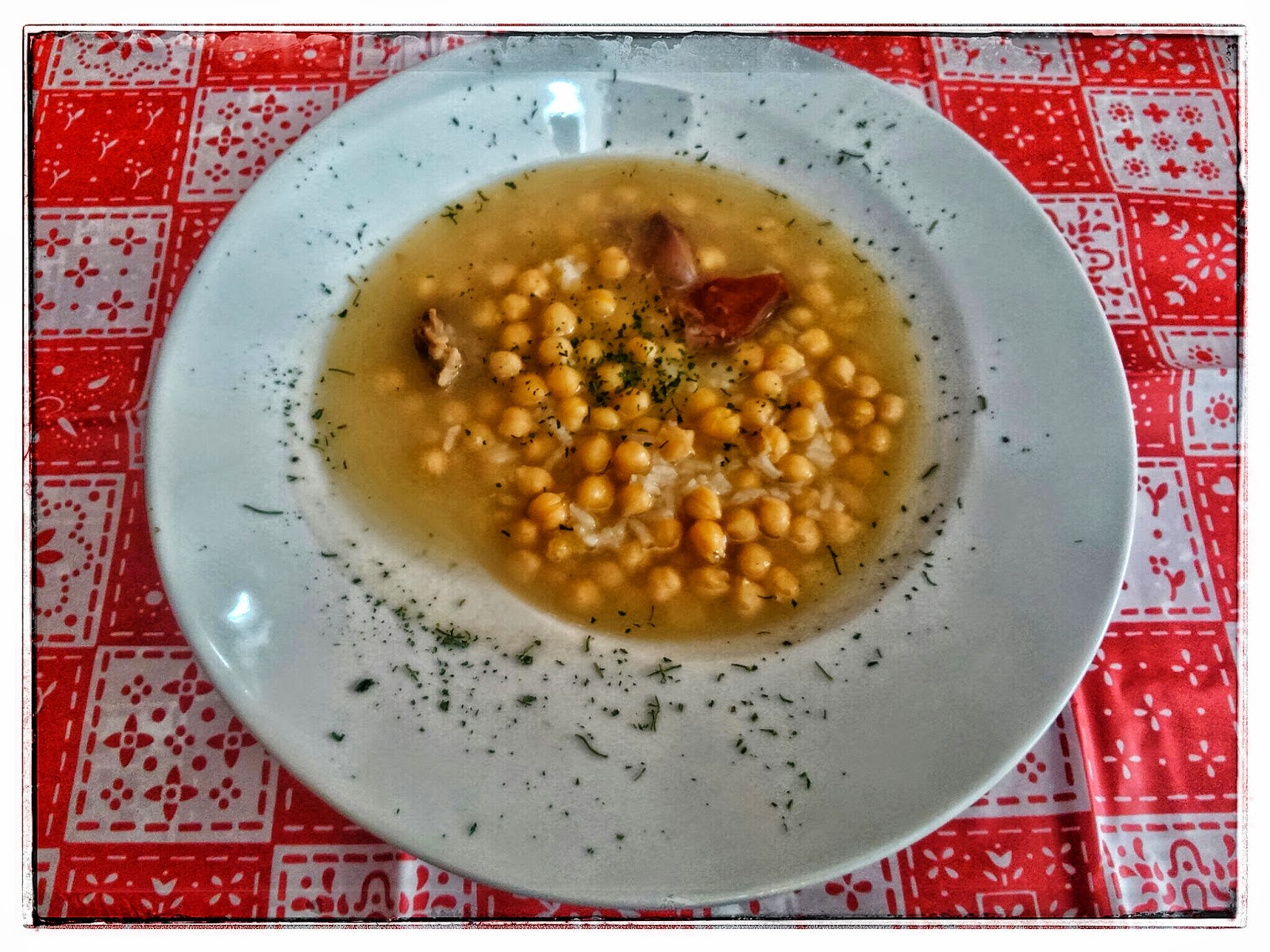 Garbanzos Con Arroz