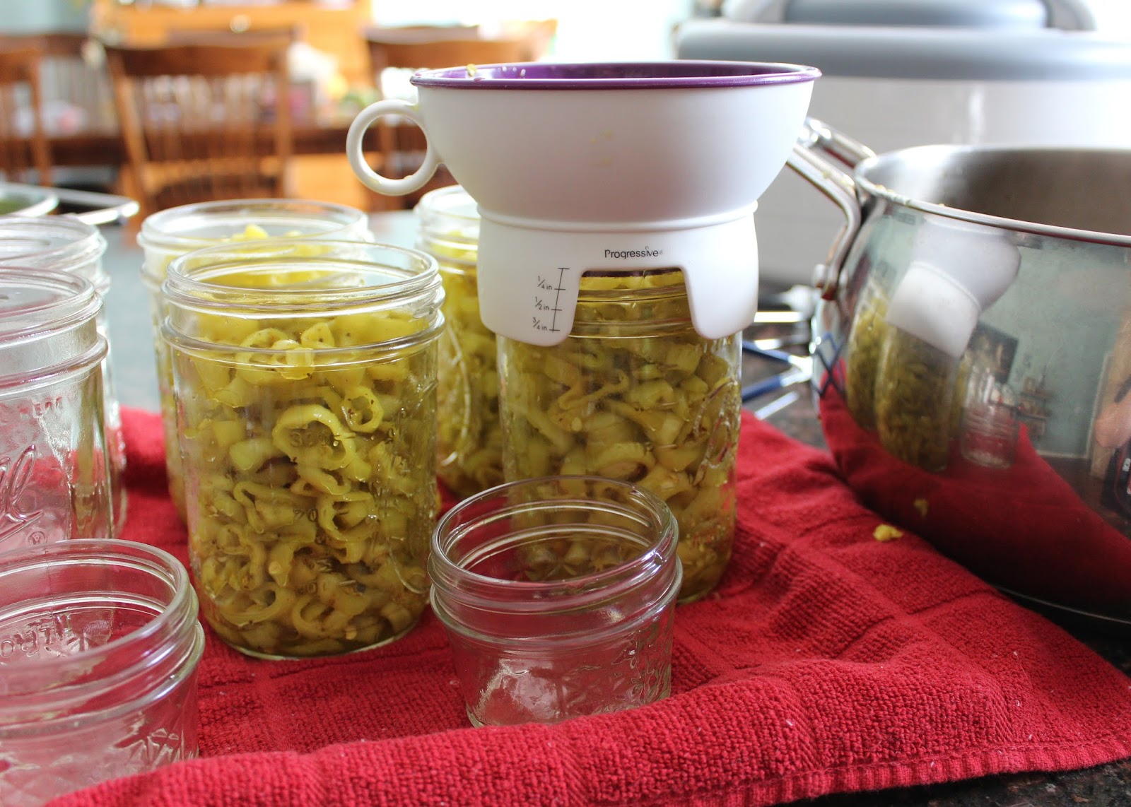 I Am Within Cowboy Candy with Hot Banana Peppers