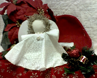 Christmas upcycling craft for kids Crafting for the Holidays!: How To Make A Christmas Angel from an
