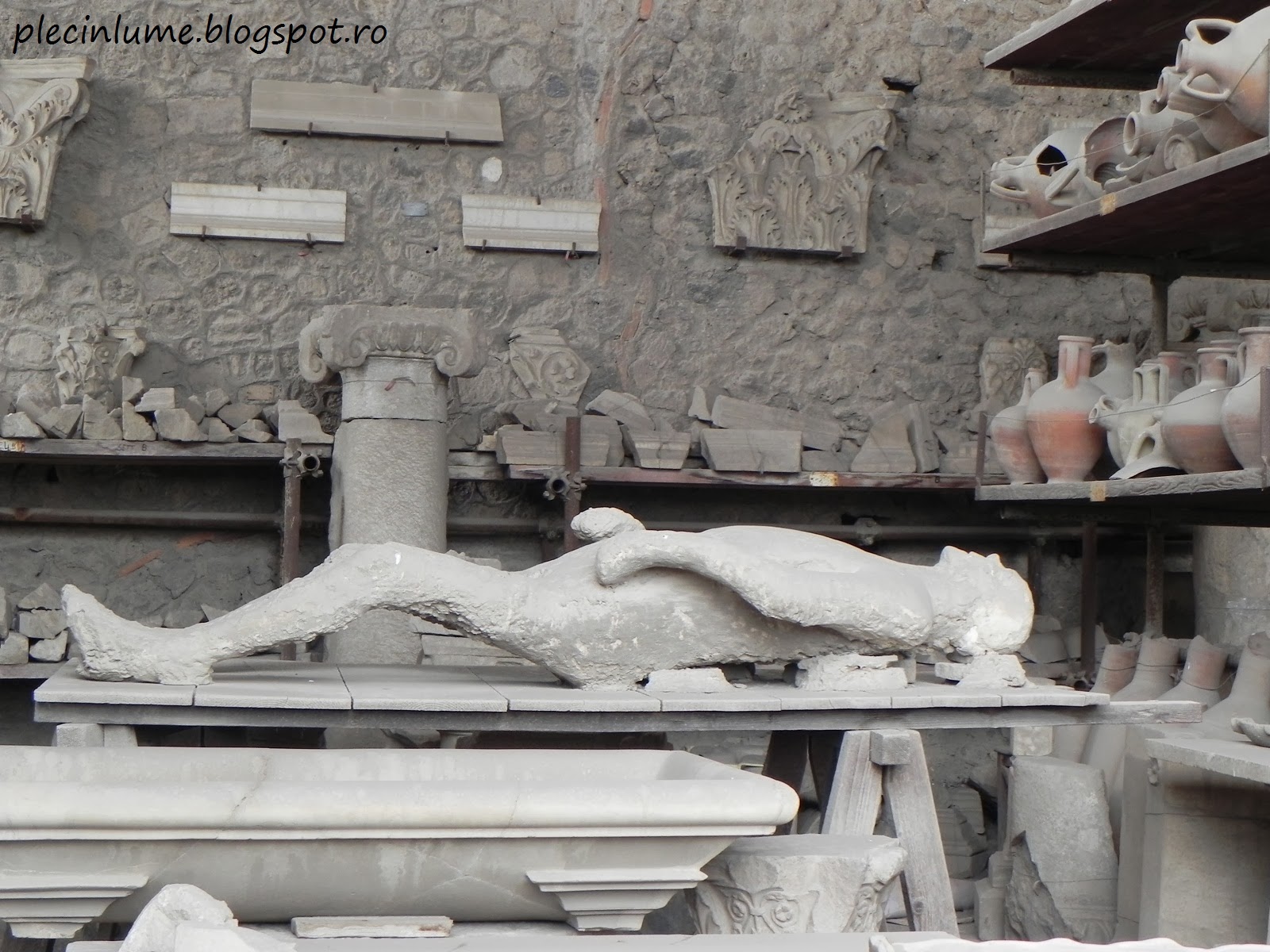 Om scos din cenusa la Pompei Om scos din cenusa la Pompei