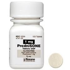 Cortisone steroid tablets