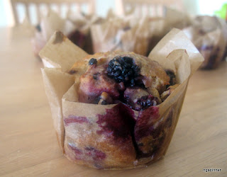 Blackberry Muffins by ng @ What's for Dinner?