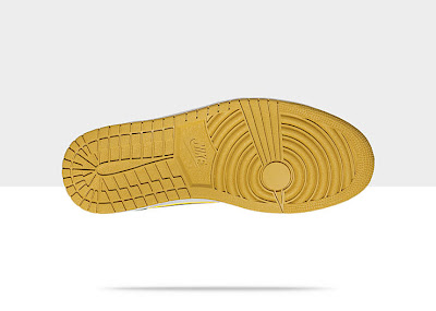 Chaussure Air Jordan 1 Retro High OG pour Homme Green/Gold, Style - Couleur # 555088-315
