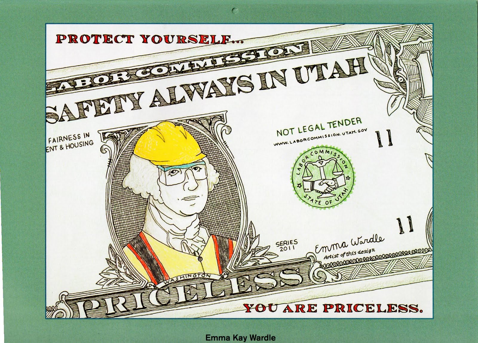 Drawing & Painting Safety Poster