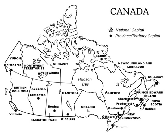 Canada Province And Territory Quiz