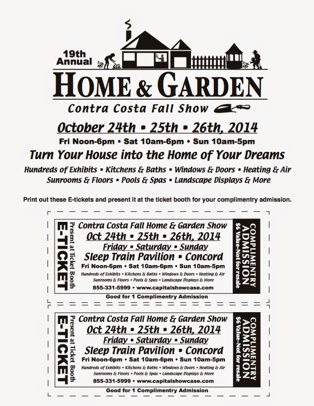 The Lemon Lady Foundation: FREE Tickets to the Fall Home & Garden Show