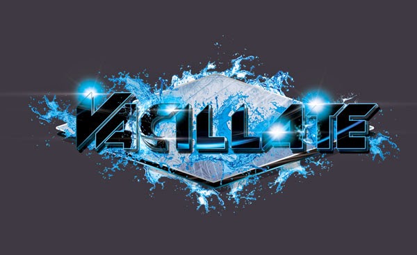 DJ Vacillate Logo Design Black And Silver Edition DJ Vacillate Logo Design Black And Silver Edition