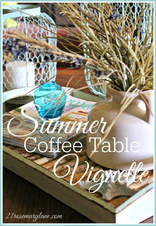 21 Rosemary Lane Simple Summer Coffee Table
