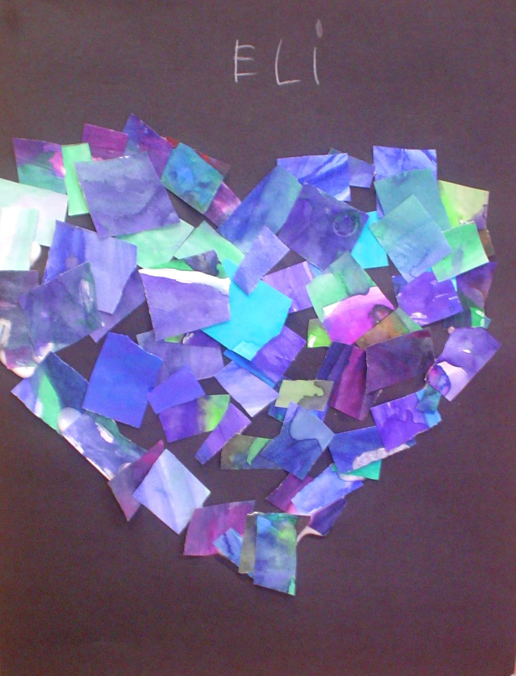 Lessons from the Art Room Jim Dine Confetti Hearts