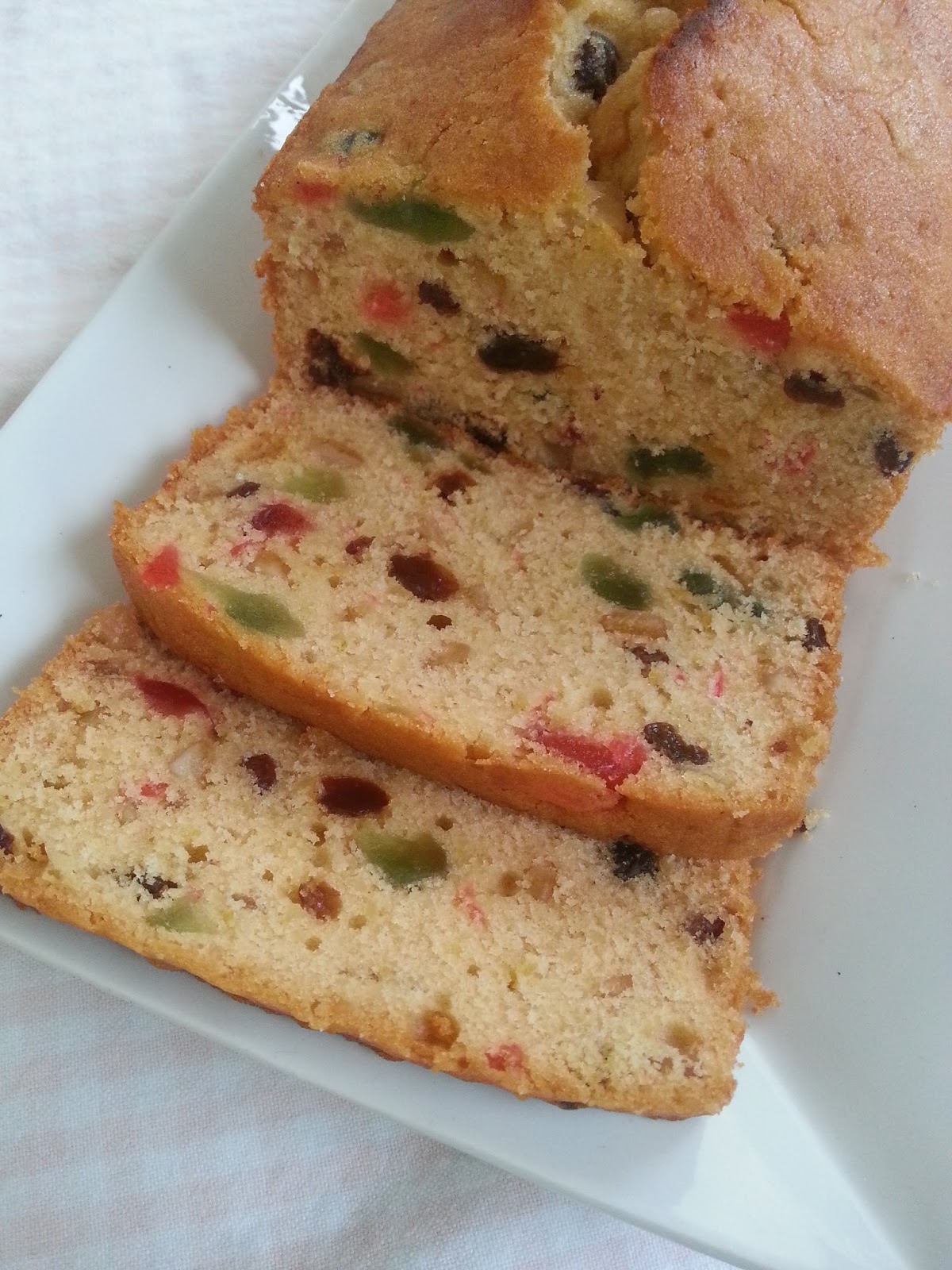 Light Fruit Cake