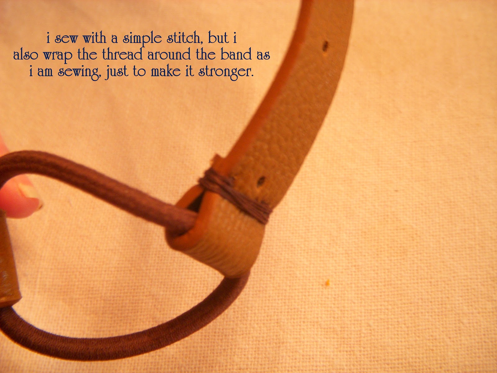 Desert Girls Vintage DIY Leather Headband