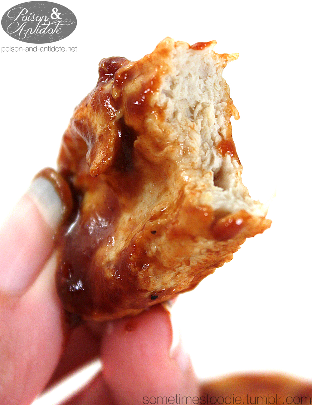 Sometimes Foodie Garden, Meatless BBQ "Chicken" Wings Target Cherry