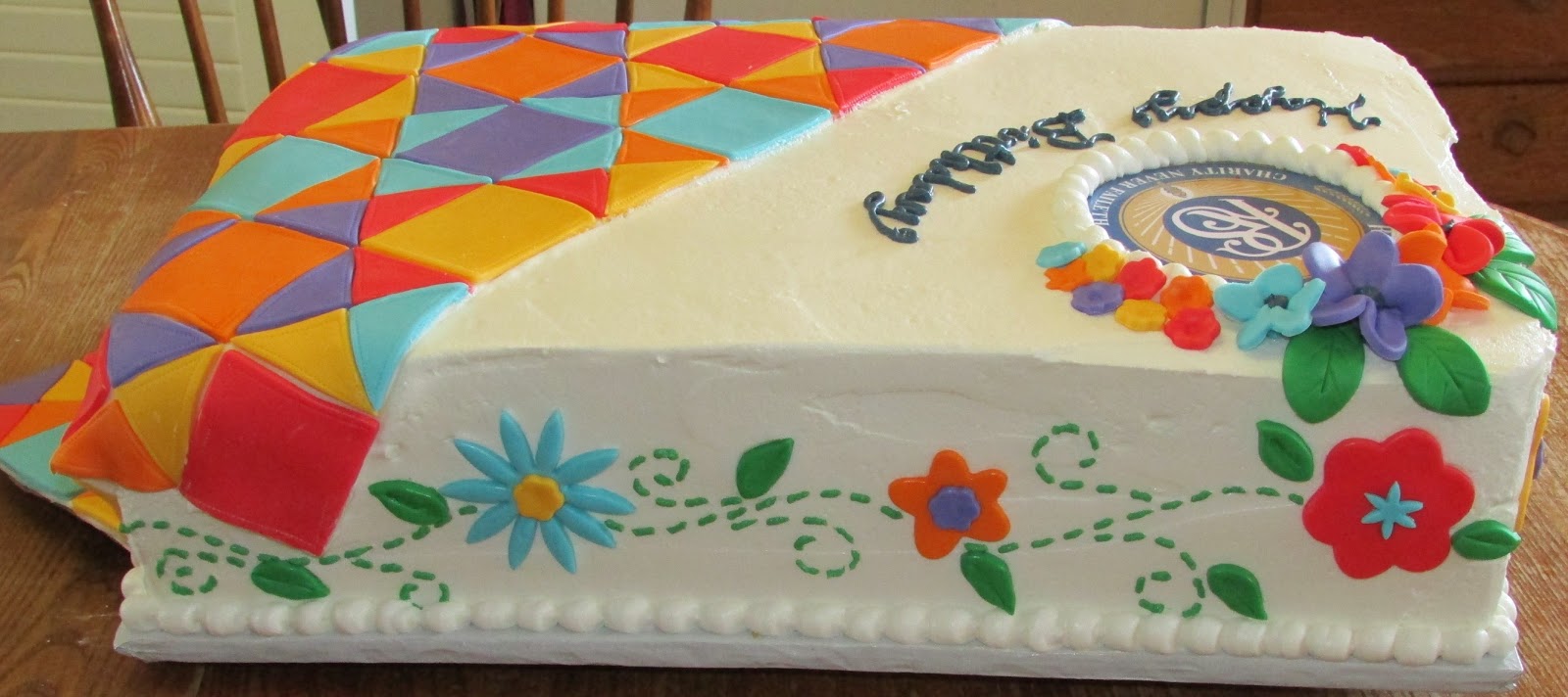 Michelle's Cakes Relief Society Birthday Cake 2013