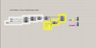 Algorithmic Design In Architecture Cull Pattern True False Grid Point Grid Duppoints Cp Sort Points Cull Panel Difference Condition If