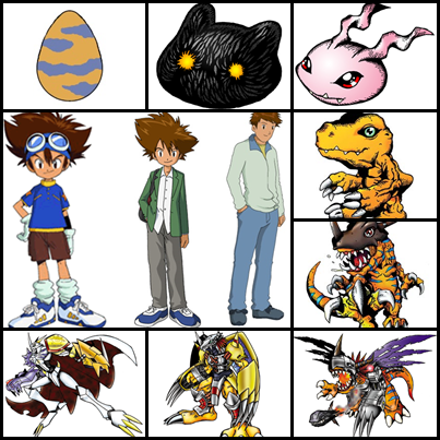 Digimon! Tai, Agumon e suas evoluções por MattPlaysVG em, evolução digimon  papel de parede HD