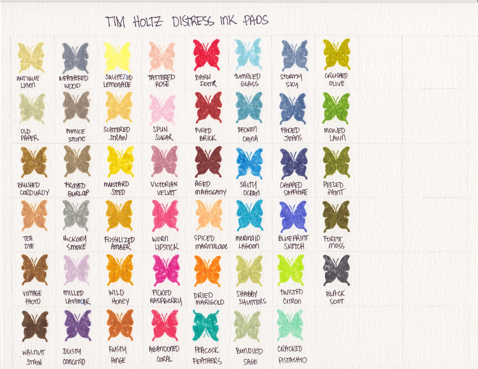 shabby chic crafting color swatches shabby chic crafting color swatches