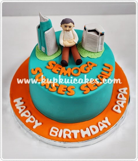 Kupkui Cakes: birthday cake for papa