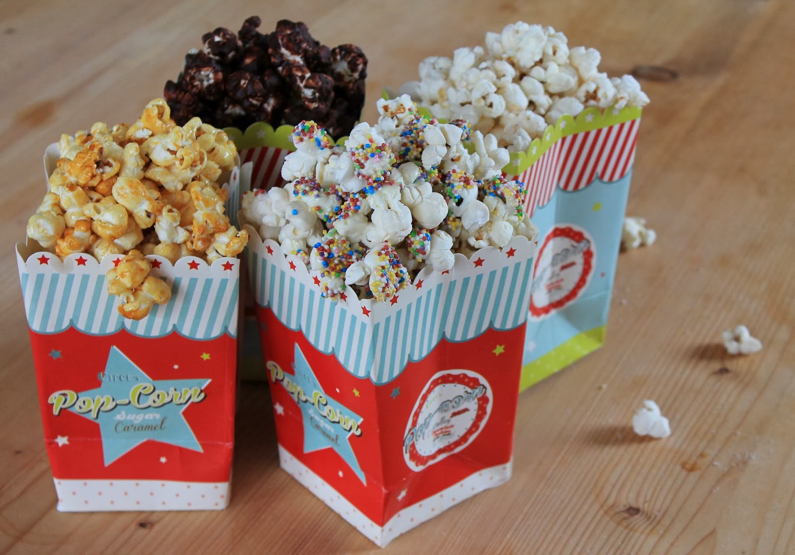 Svenja's Koch und Backblog Popcorn x 4