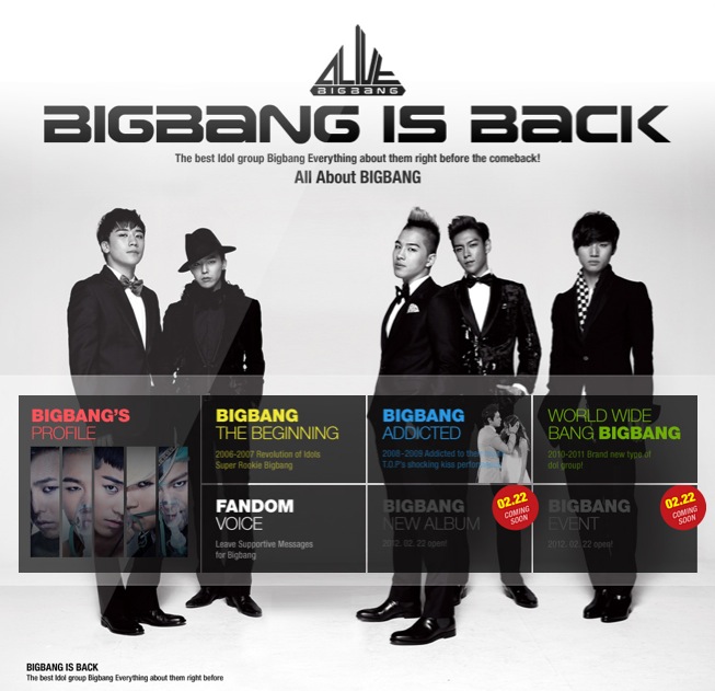 [Info] Especial de Big Bang en Mnet Global BIGBANG+IS+BACK