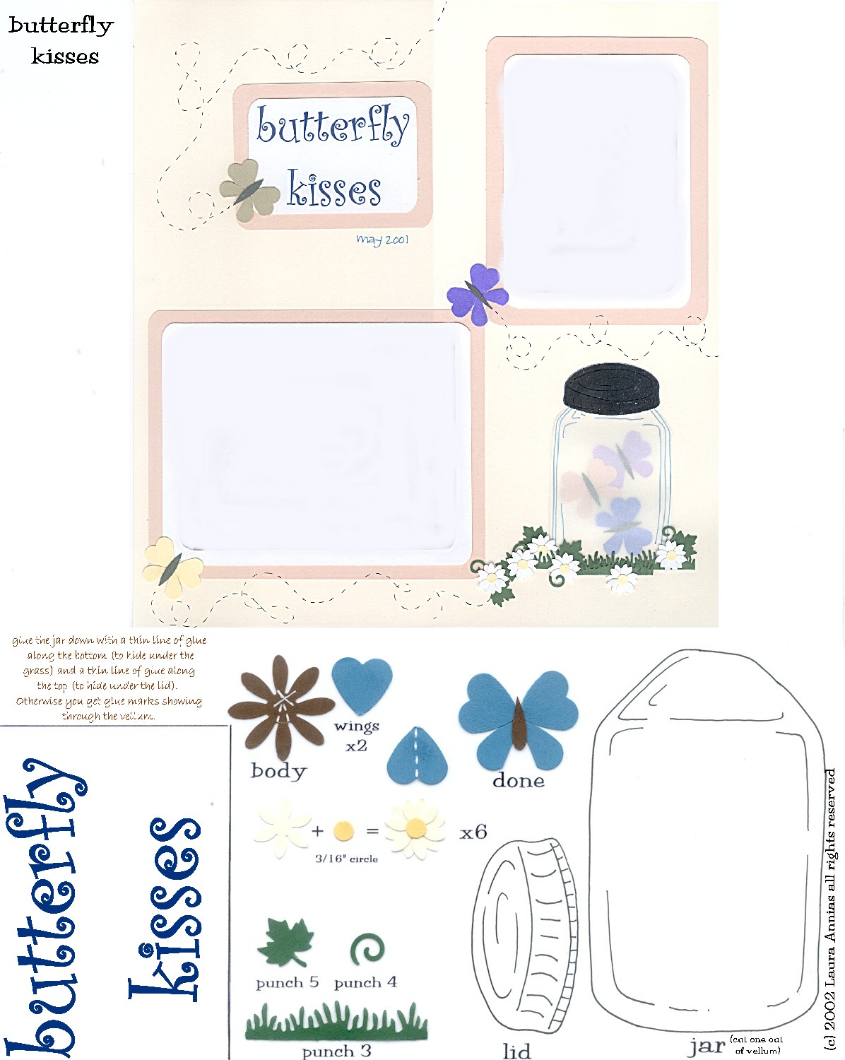 laura's frayed knot PaperPunch Art