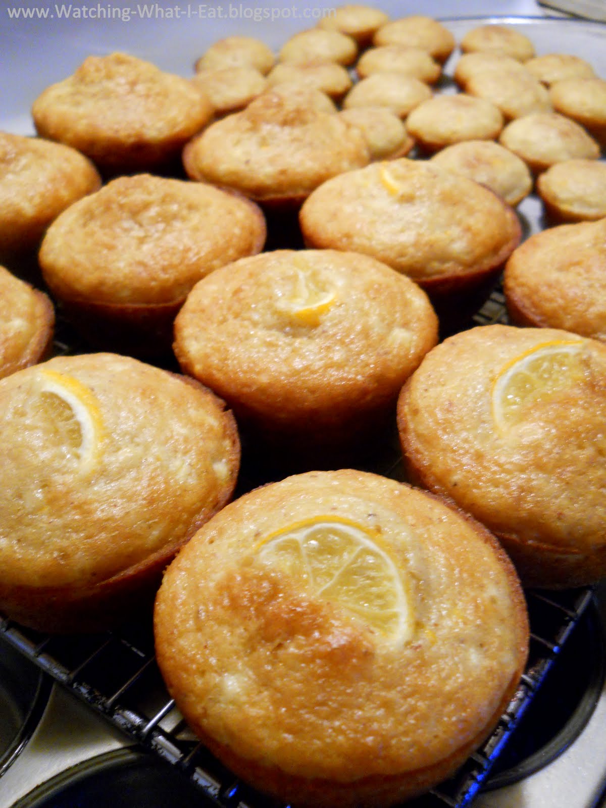 Watching What I Eat Meyer Lemon Almond Muffins Breakfast, Brunch or