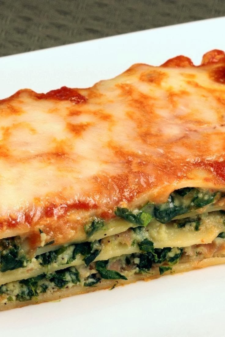 easy vegetable lasagna spinach ricotta