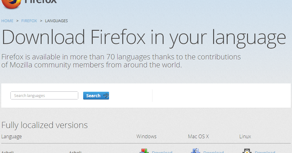 Mozilla Firefox for Windows 10