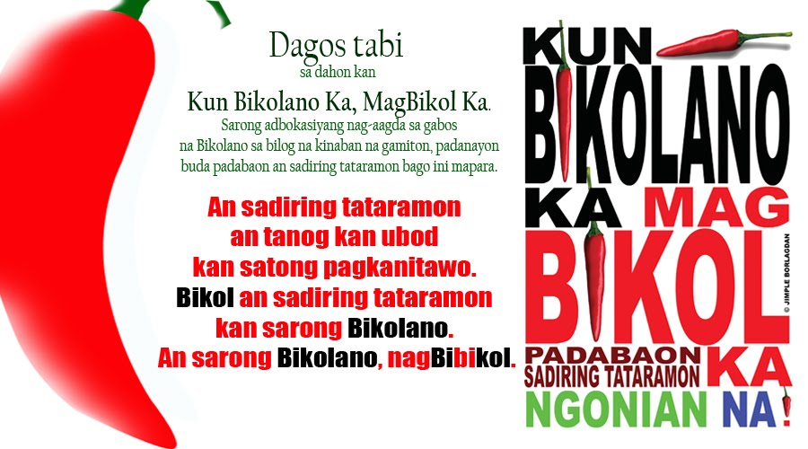 Kun Bikolano Ka, MagBikol Ka