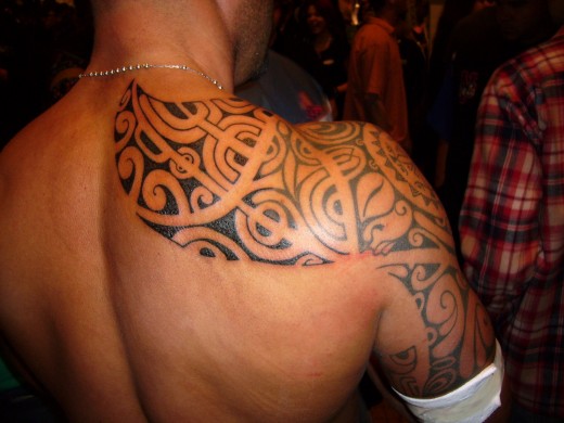 tattoos for men on back shoulder. Adorable Shoulder Tattoos