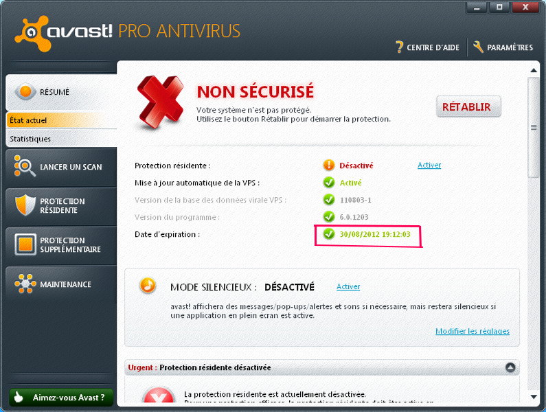 Avast antivirus 6 all key expiry date 2038