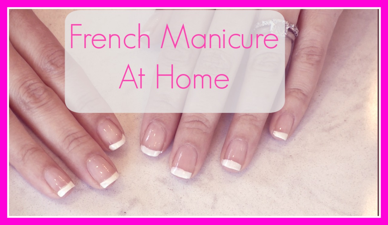 6. Flower French Manicure Tutorial - wide 1
