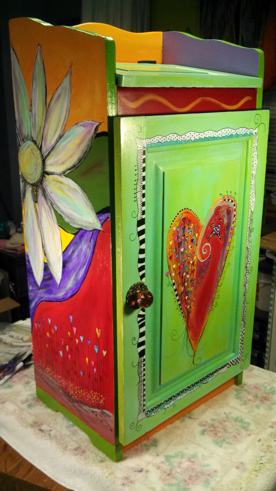 Carolyn's Funky Furniture Fun Storage