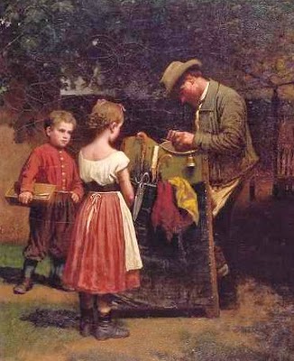 The Scissors Grinder (1870) - John Eastman