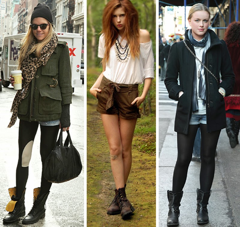 coturno e legging