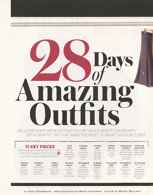 Here & Now: Workable Closet Series | 28 days of outfits using 15 key pieces