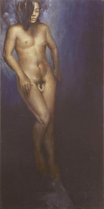 james guppy pinturas bizarras seres nus genitálias estranhas