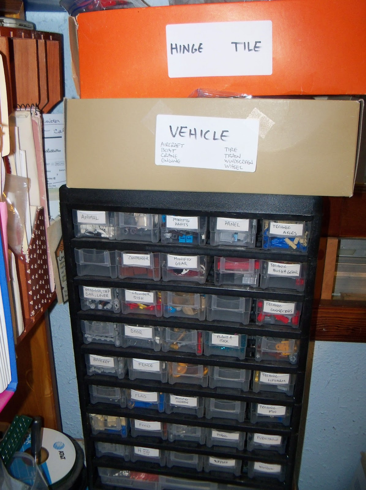 Dag's Bricks LEGO Tips and Techniques Store Organization