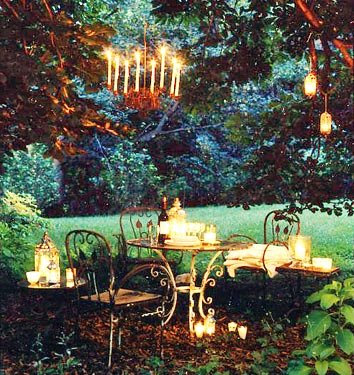 Anyone Can Decorate: Outdoor Chandelier Ideas