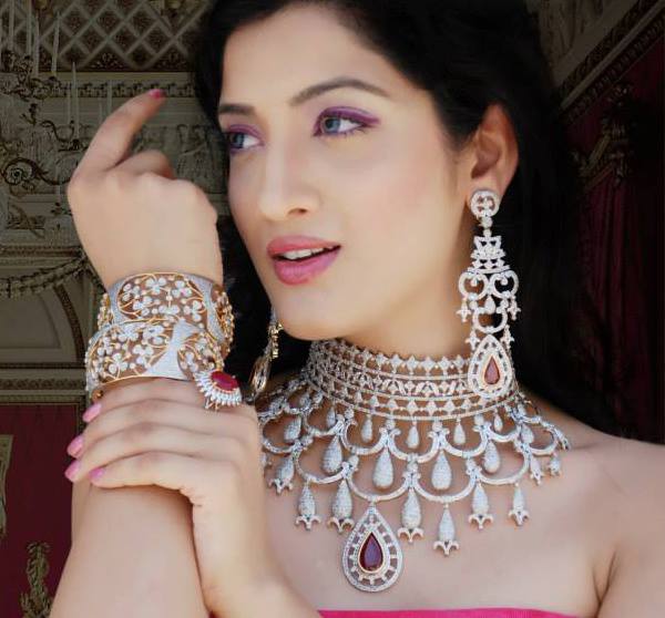 bridal necklace heavy jewellery