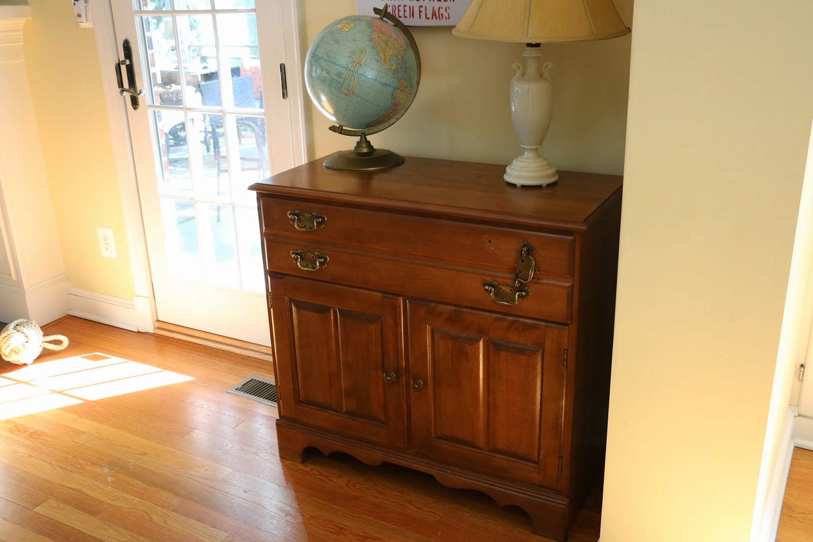 HOUSEography Dresser Makeover {Living Room}
